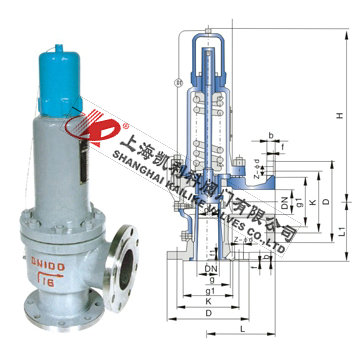A41H、A41Y彈簧微啟封閉式安全閥